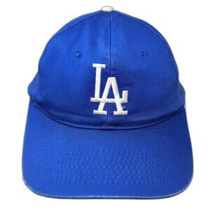 MLB Los Angeles Dodgers Fresh Caps Blue Snapback Hat One Size LA Logo Gray Under
